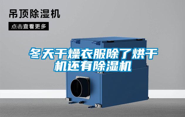 冬天干燥衣服除了烘干機還有除濕機