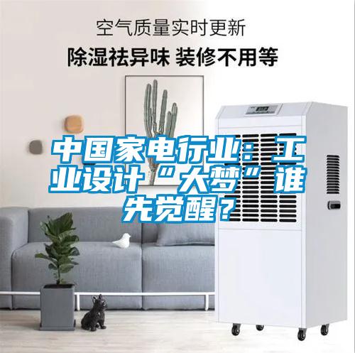 中國家電行業(yè)：工業(yè)設(shè)計“大夢”誰先覺醒？
