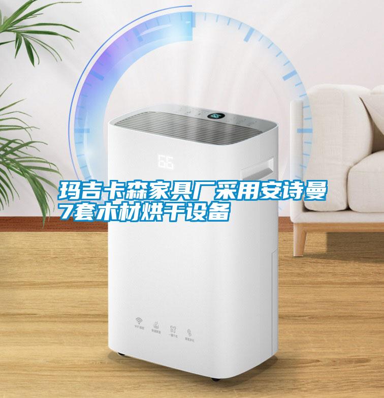 瑪吉卡森家具廠采用安詩曼7套木材烘干設備