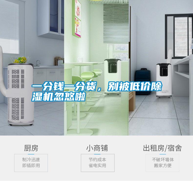 一分錢一分貨，別被低價除濕機忽悠啦