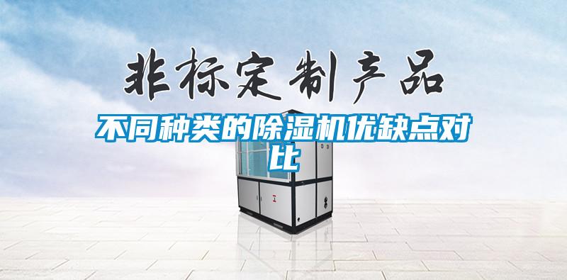 不同種類的除濕機優(yōu)缺點對比