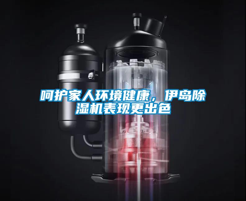 呵護家人環境健康，伊島除濕機表現更出色