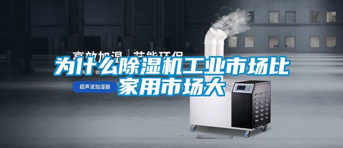 為什么除濕機工業市場比家用市場大