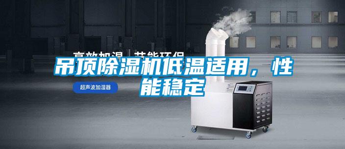 吊頂除濕機低溫適用，性能穩定