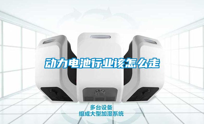 動力電池行業該怎么走