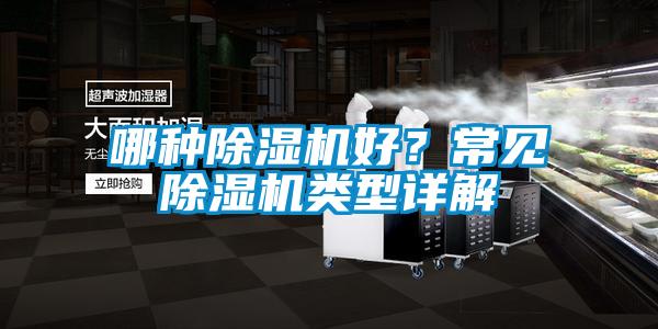 哪種除濕機(jī)好？常見(jiàn)除濕機(jī)類(lèi)型詳解