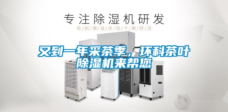 又到一年采茶季，環科茶葉除濕機來幫您