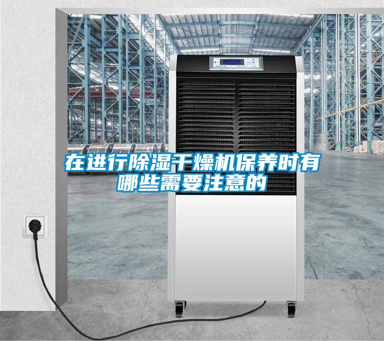 在進(jìn)行除濕干燥機(jī)保養(yǎng)時(shí)有哪些需要注意的