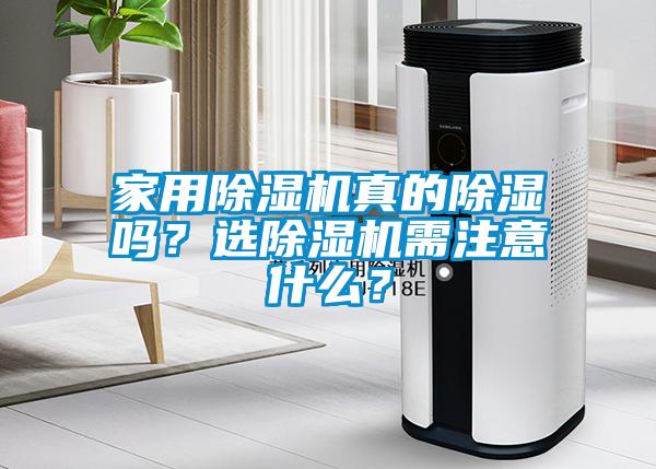 家用除濕機(jī)真的除濕嗎？選除濕機(jī)需注意什么？