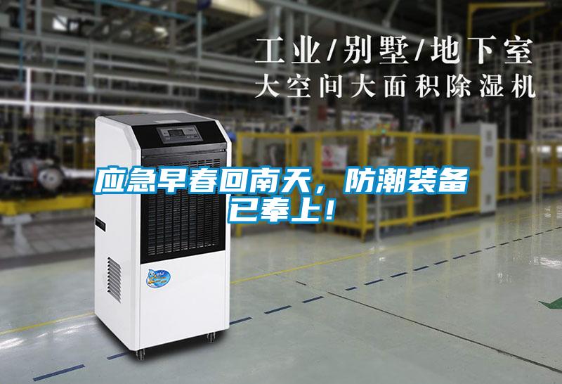 應急早春回南天，防潮裝備已奉上！