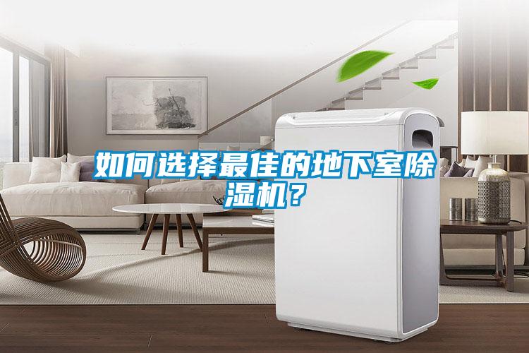 如何選擇最佳的地下室除濕機？