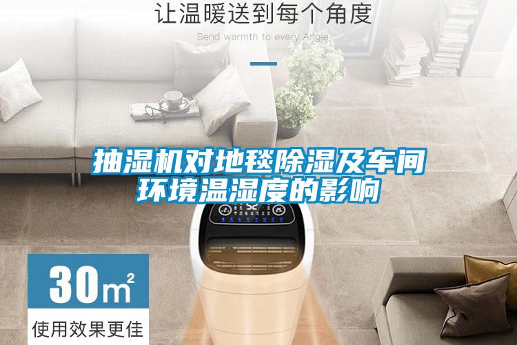抽濕機(jī)對(duì)地毯除濕及車(chē)間環(huán)境溫濕度的影響