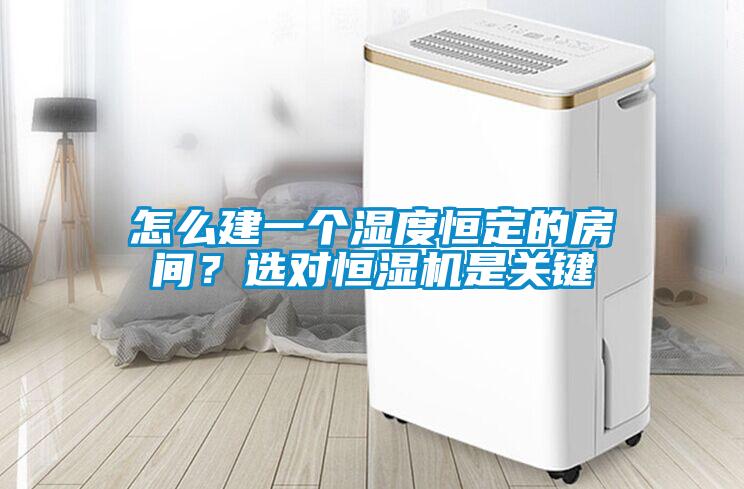 怎么建一個濕度恒定的房間？選對恒濕機是關鍵