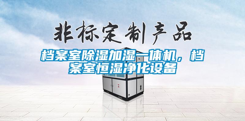 檔案室除濕加濕一體機，檔案室恒濕凈化設備