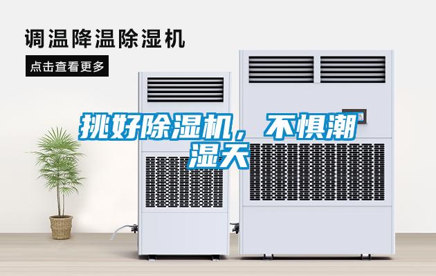 挑好除濕機，不懼潮濕天