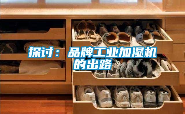 探討：品牌工業加濕機的出路