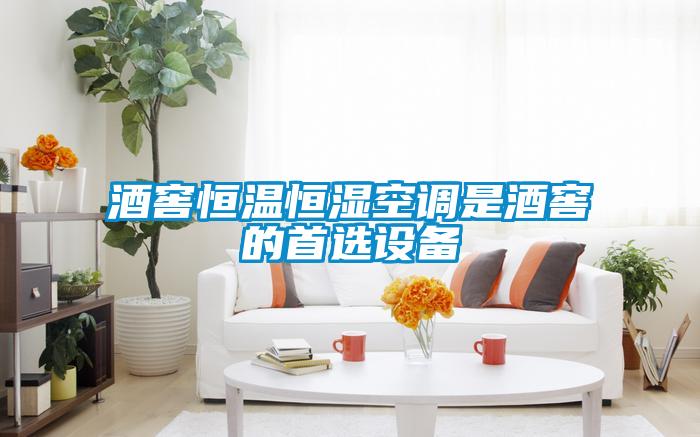 酒窖恒溫恒濕空調是酒窖的首選設備
