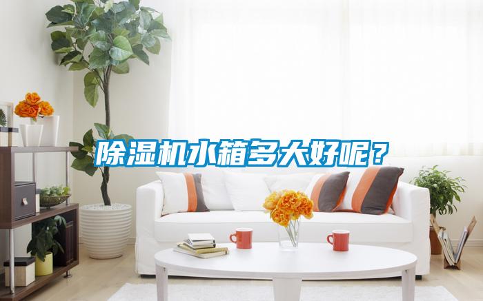 除濕機水箱多大好呢？