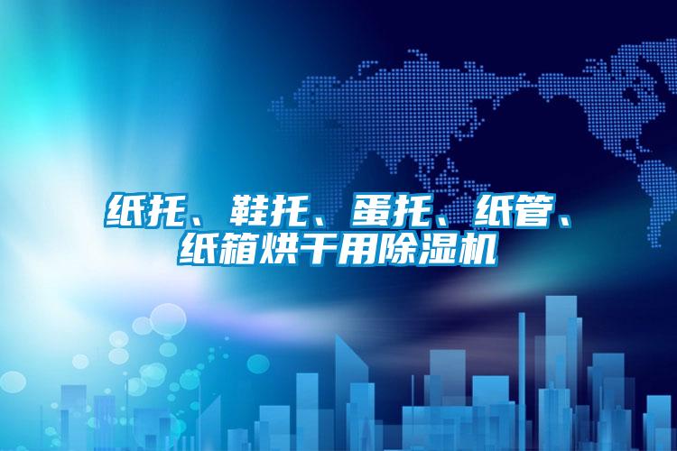 紙托、鞋托、蛋托、紙管、紙箱烘干用除濕機(jī)
