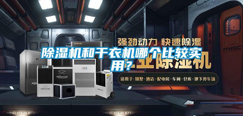 除濕機和干衣機哪個比較實用？