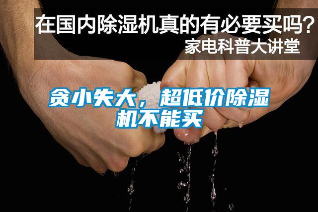 貪小失大，超低價(jià)除濕機(jī)不能買(mǎi)