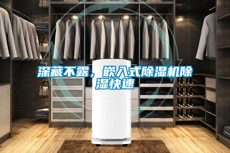 深藏不露，嵌入式除濕機除濕快速