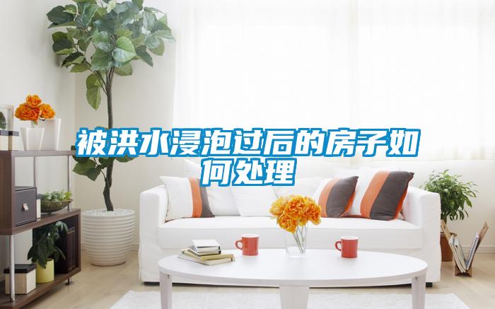 被洪水浸泡過后的房子如何處理