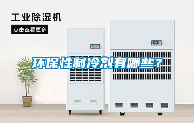 環保性制冷劑有哪些？