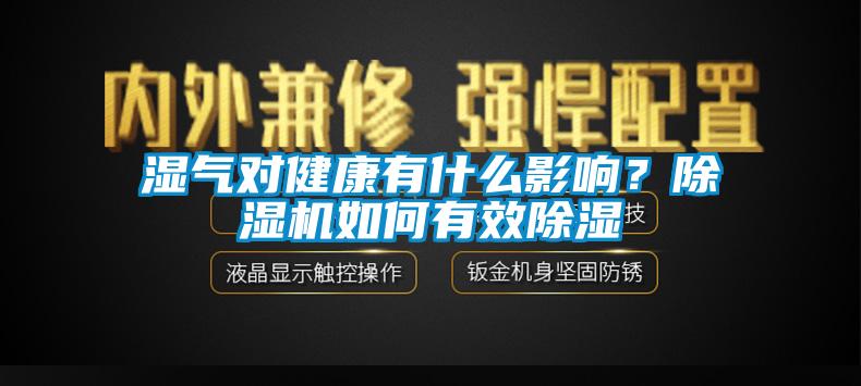 濕氣對健康有什么影響？除濕機如何有效除濕