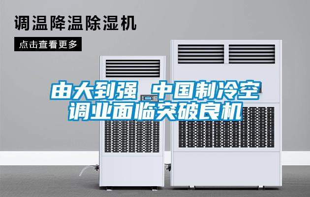 由大到強 中國制冷空調(diào)業(yè)面臨突破良機