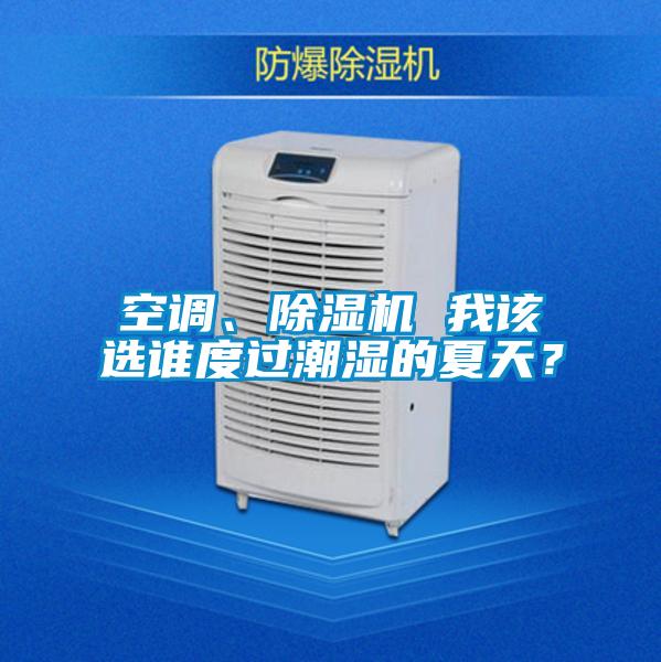 空調、除濕機 我該選誰度過潮濕的夏天？