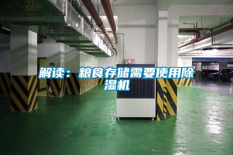 解讀：糧食存儲(chǔ)需要使用除濕機(jī)
