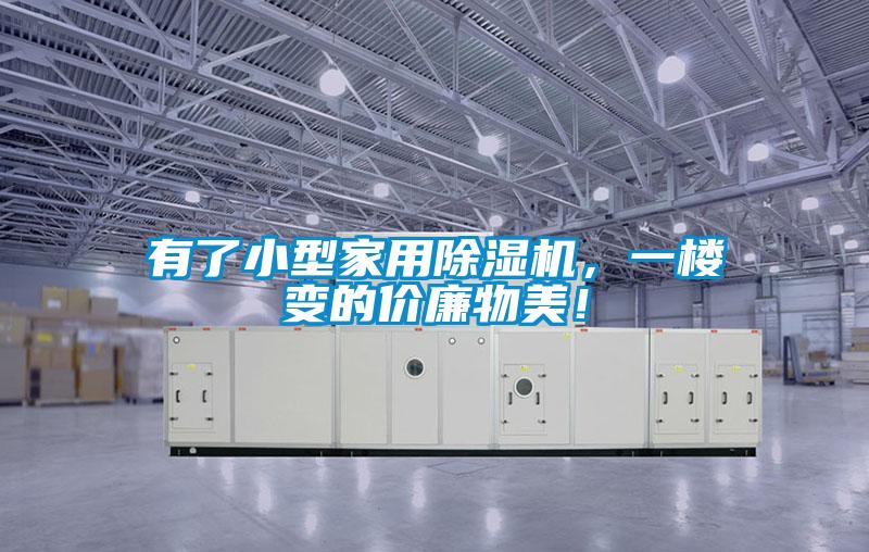 有了小型家用除濕機，一樓變的價廉物美！