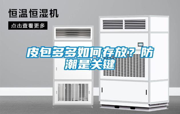 皮包多多如何存放？防潮是關鍵