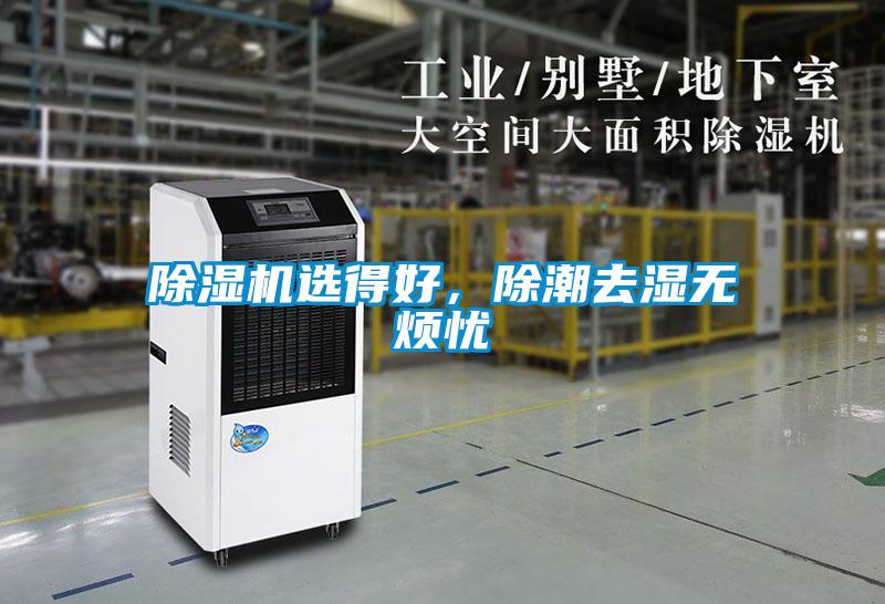 除濕機選得好，除潮去濕無煩憂