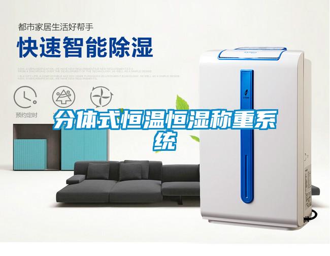分體式恒溫恒濕稱重系統