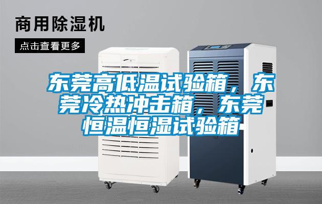 東莞高低溫試驗箱，東莞冷熱沖擊箱，東莞恒溫恒濕試驗箱