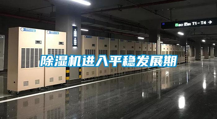 除濕機進入平穩發展期
