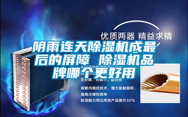 陰雨連天除濕機成最后的屏障 除濕機品牌哪個更好用