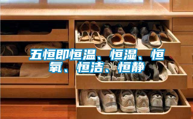 五恒即恒溫、恒濕、恒氧、恒潔、恒靜