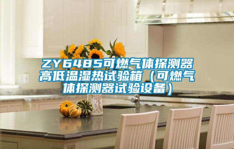 ZY6485可燃?xì)怏w探測(cè)器高低溫濕熱試驗(yàn)箱（可燃?xì)怏w探測(cè)器試驗(yàn)設(shè)備）
