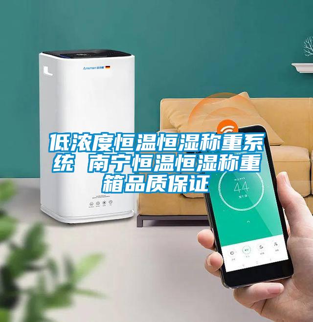 低濃度恒溫恒濕稱重系統 南寧恒溫恒濕稱重箱品質保證