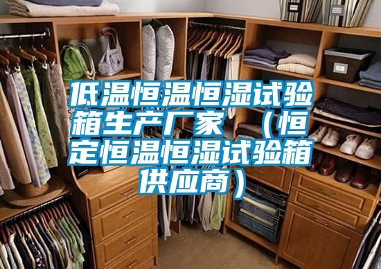 低溫恒溫恒濕試驗箱生產廠家 （恒定恒溫恒濕試驗箱供應商）