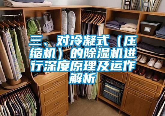三、對冷凝式（壓縮機）的除濕機進行深度原理及運作解析