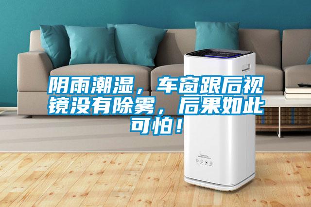 陰雨潮濕，車(chē)窗跟后視鏡沒(méi)有除霧，后果如此可怕！