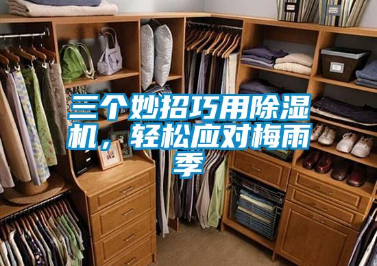 三個妙招巧用除濕機，輕松應對梅雨季