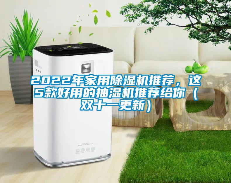 2022年家用除濕機(jī)推薦，這5款好用的抽濕機(jī)推薦給你（雙十一更新）