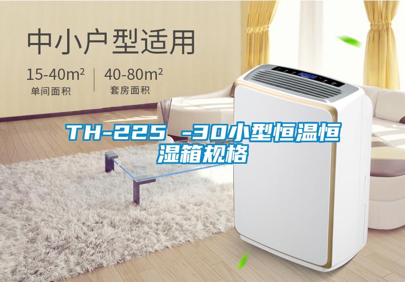 TH-225 -30小型恒溫恒濕箱規格