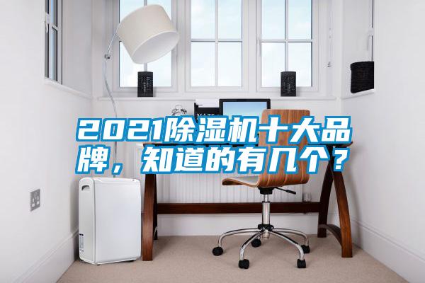 2021除濕機十大品牌，知道的有幾個？