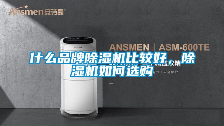 什么品牌除濕機比較好，除濕機如何選購